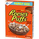 Reese's Puffs Whole Grain Peanut Butter Chocolate Breakfast Cereal, 20.7 oz.