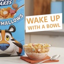 Kellogg's Frosted Flakes Breakfast Cereal, 7 Vitamins and Minerals, Original with Marshmallows, 21.5oz Box
