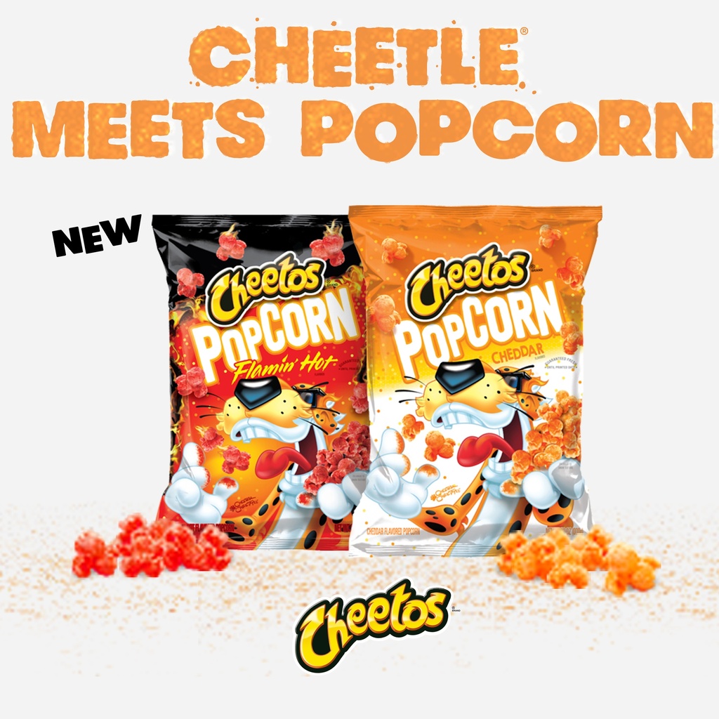 Cheetos Cheddar Flavored Popcorn, 7 oz Bag