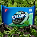 OREO Mint Flavored Creme Chocolate Sandwich Cookies, Family Size, 20 oz