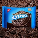 Oreo Dark Chocolate Crème Chocolate Sandwich Cookies, 1- 17 Oz Family Size Packages