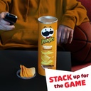 Pringles Potato Crisps Chips, Lunch Snacks, Snacks On The Go, Cheddar Cheese, 5.5oz, 1 Can