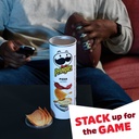Pringles Potato Crisps Chips, Lunch Snacks, Snacks On The Go, Pizza, 5.5oz, 1 Can