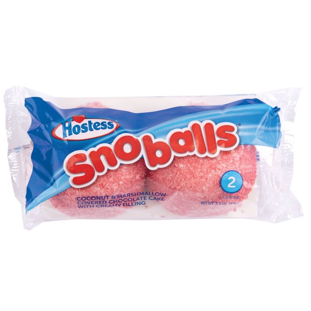 [GG-028] Hostess Snoballs Single Serve, 2 count, 3.5 oz