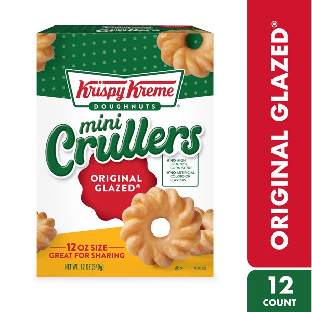[GG-047] Krispy Kreme Original Glazed Crullers 12 oz
