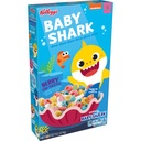 Kellogg's Pinkfong Baby Shark Breakfast Cereal, Limited Edition, Kids Snacks, Berry Fin-Tastic with Marshmallows, 13.2oz, 1 Box