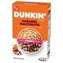 Post Dunkin'™ Caramel Macchiato Breakfast Cereal, Made with Dunkin' Coffee®, 17 Ounce – 1 count