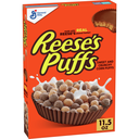 Reese's Puffs Breakfast Cereal, Chocolate Peanut Butter with Whole Grain, 11.5oz