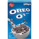 Post Oreo O's Breakfast Cereal Sweetened Corn and Oat Cereal, 17 Ounce