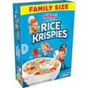 Kellogg's Rice Krispies Breakfast Cereal, Kids Snacks, Original, 24oz Box