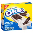 Handi-Snacks OREO Cookie Sticks 'N Crème Dip Snack Packs, 6 - 1 oz Packs