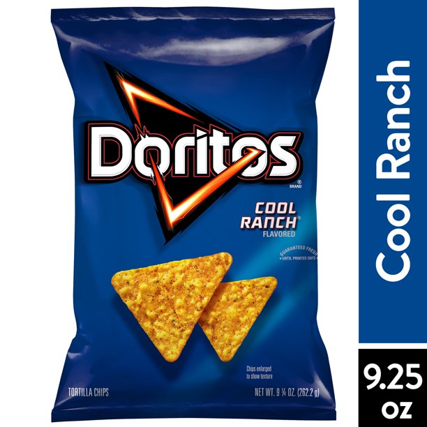 [GG-016] Doritos Cool Ranch Flavored Tortilla Chips, 9.25 oz Bag