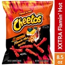 Cheetos Crunchy XXTRA Flamin' HotCheese Flavored Snacks, 8.5 oz Bag
