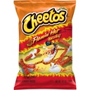 Cheetos Crunchy Flamin' Hot Cheese Flavored Snacks, 8.5 oz Bag