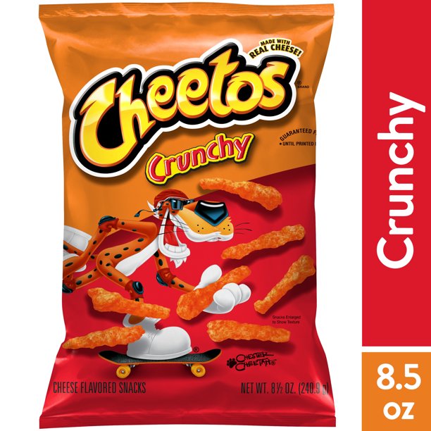 [GG-008] Cheetos Crunchy Cheese Flavored Snacks, 8.5 oz Bag