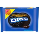 Oreo Dark Chocolate Crème Chocolate Sandwich Cookies, 1- 17 Oz Family Size Packages