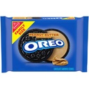 Oreo Peanut Butter Creme Chocolate Sandwich Cookies, Family Size, 17 Oz