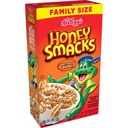 Kellogg's Honey Smacks Breakfast Cereal, Made with Whole Grain, Original, 23oz Box