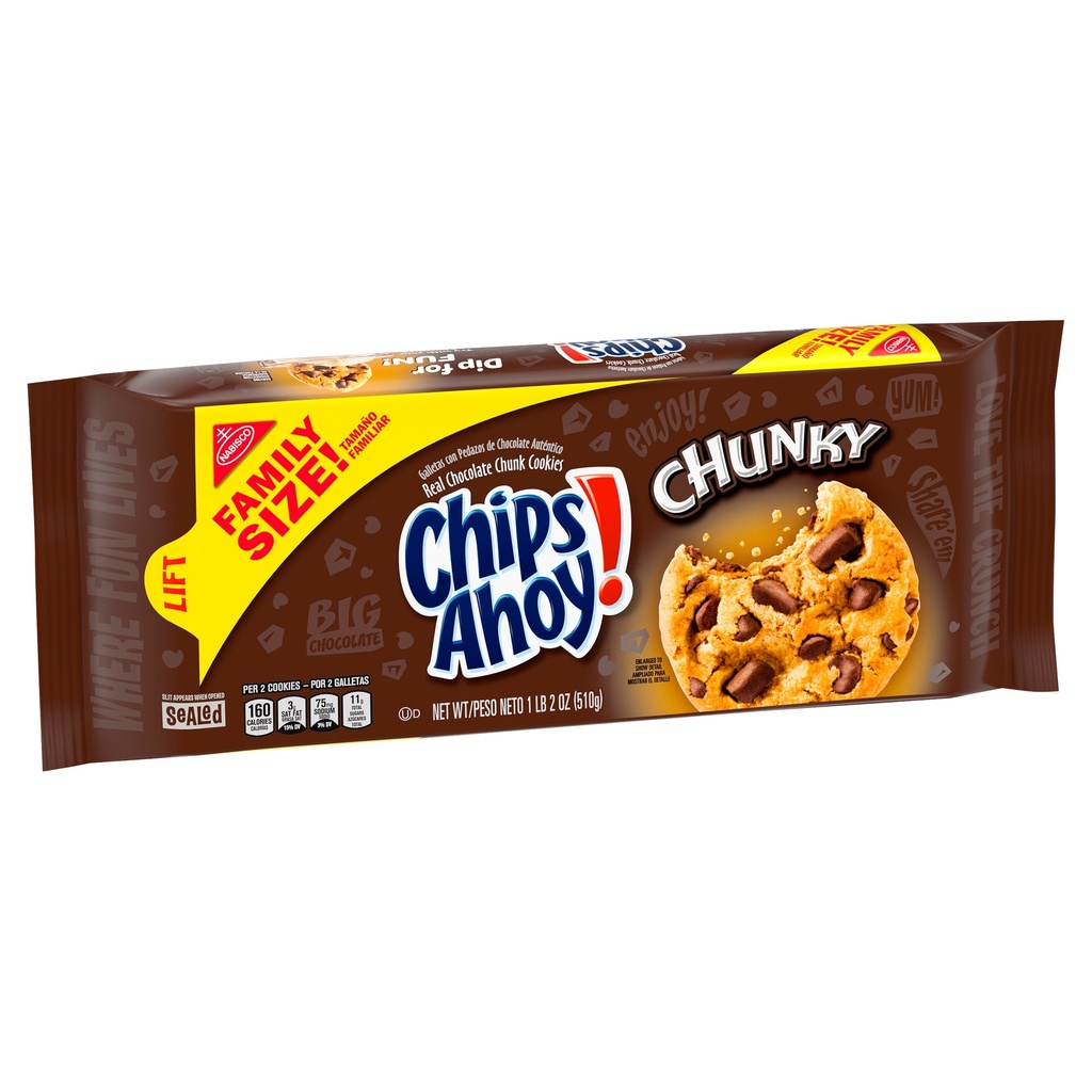 [GG-002] CHIPS AHOY! Chunky Chocolate Chip Cookies, 18 oz