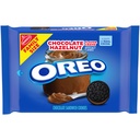 OREO Chocolate Hazelnut Flavored Creme Chocolate Sandwich Cookies, Family Size, 17 oz