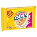 OREO Double Stuf Golden Sandwich Cookies, Family Size, 20 oz