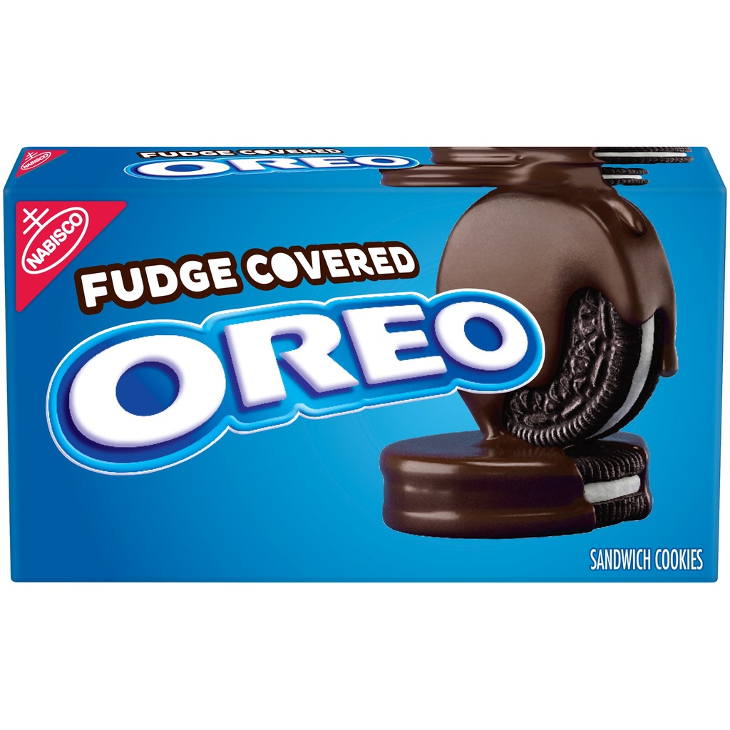 [GG-069] OREO Fudge Covered Chocolate Sandwich Cookies, Mothers Day Chocolate, 7.9 oz