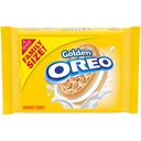 Oreo Golden Sandwich Cookies, Family Size, 19.1 Oz Packs