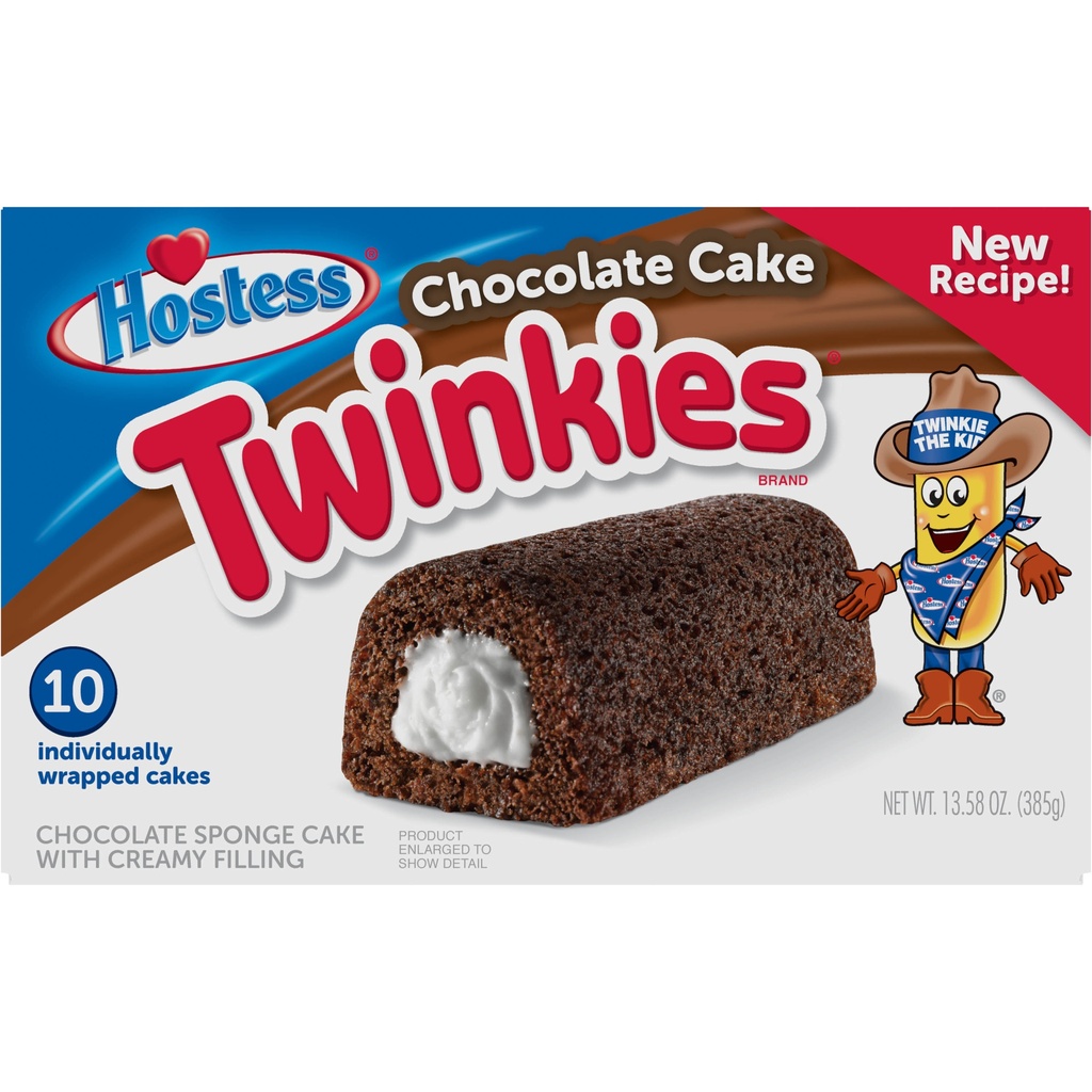[GG-023] HOSTESS Chocolate Cake TWINKIES, 10 count, 13.58 oz