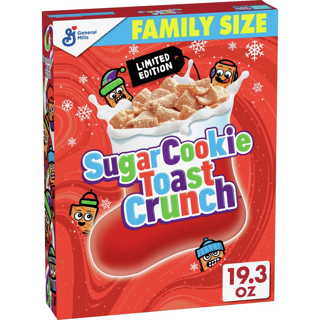 [GG-109] Sugar Cookie Toast Crunch Cereal, 19.3 oz Box