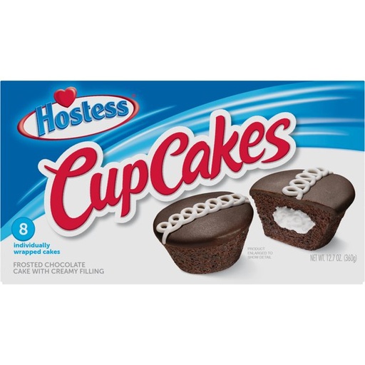 [GG-025] Hostess Chocolate Cup Cakes, 8 count, 12.7 oz