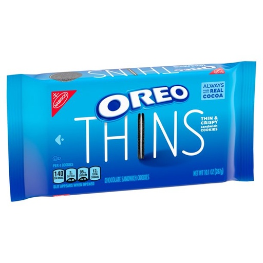 [GG-076] OREO Thins Chocolate Sandwich Cookies, 10.1 oz