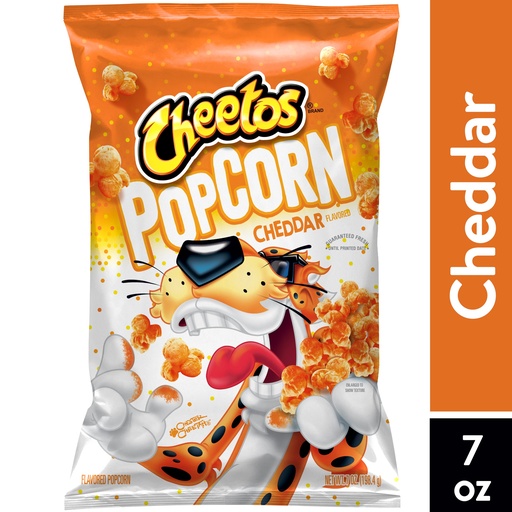 [GG-007] Cheetos Cheddar Flavored Popcorn, 7 oz Bag